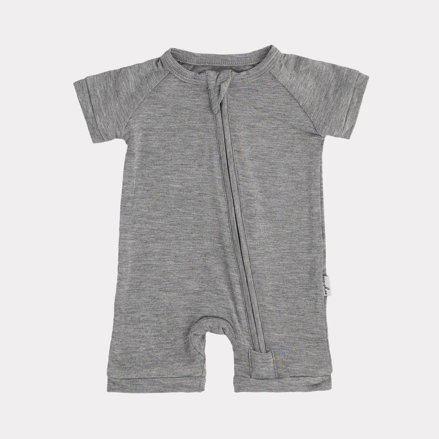 Bamboo Shortie Playsuit | Alaskan Blue
