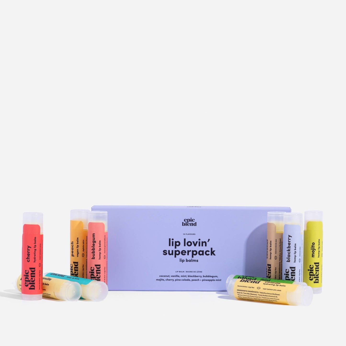 Epic Blend - Lip Lovin' Superpack 10 Pack Kit/Bundle