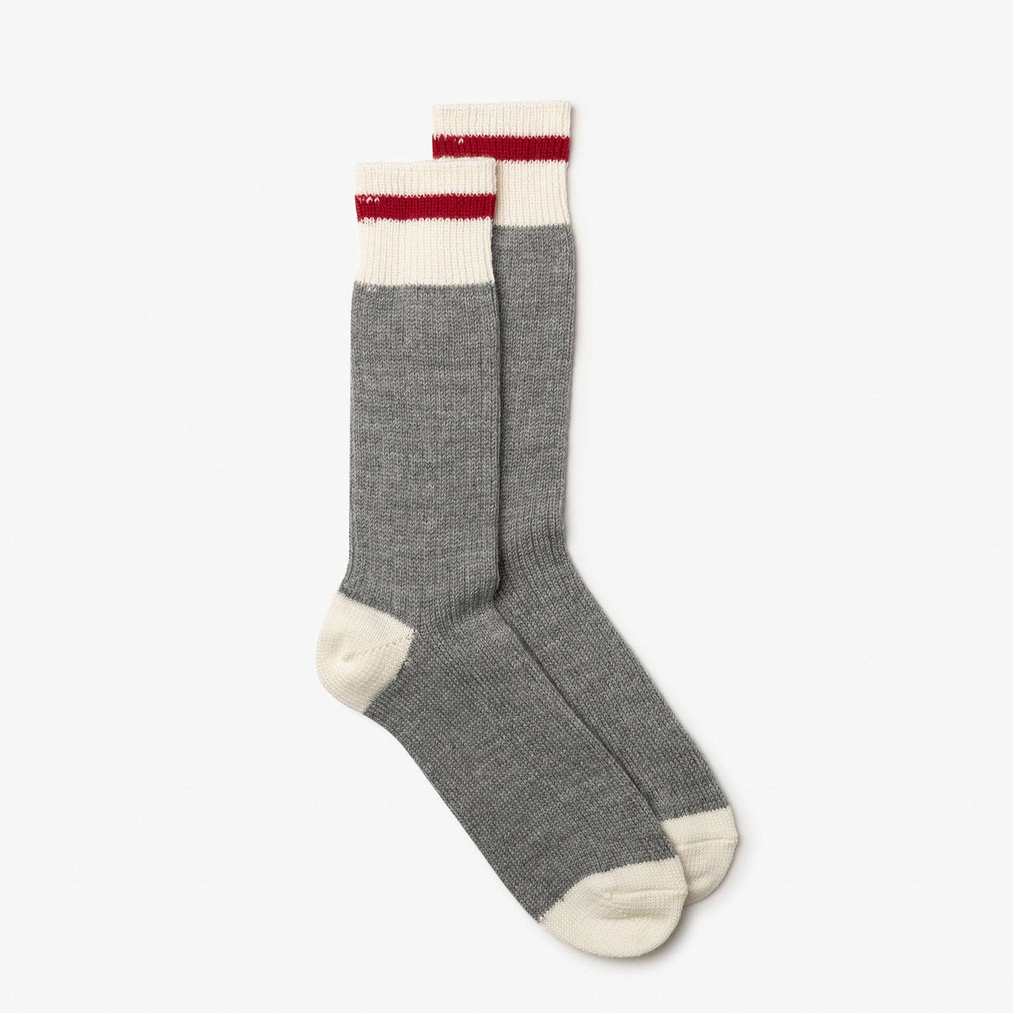 Weekly Provisions - Heritage Socks: BLACK STRIPE / SIZE 2