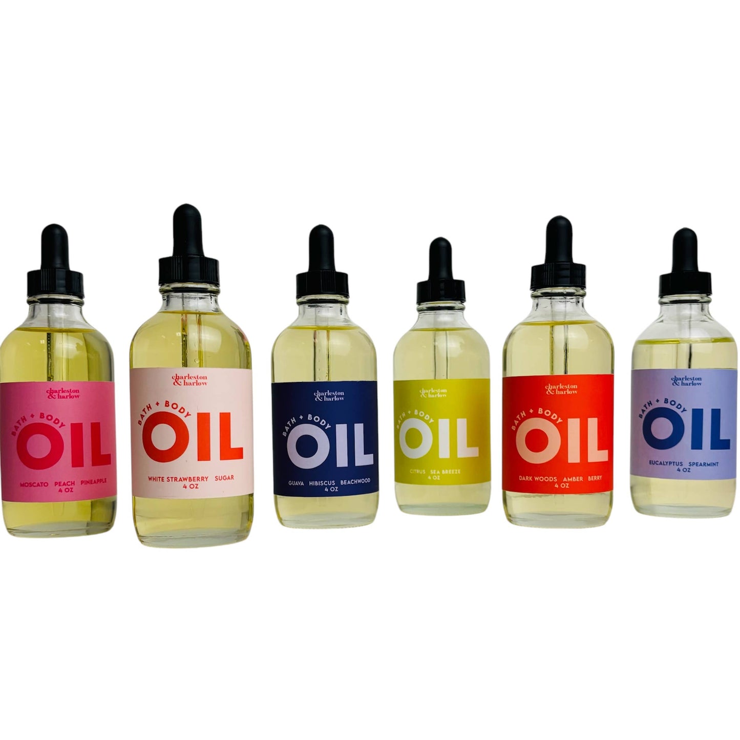 Bath + Body Oil | Moscato, Peach + Pineapple