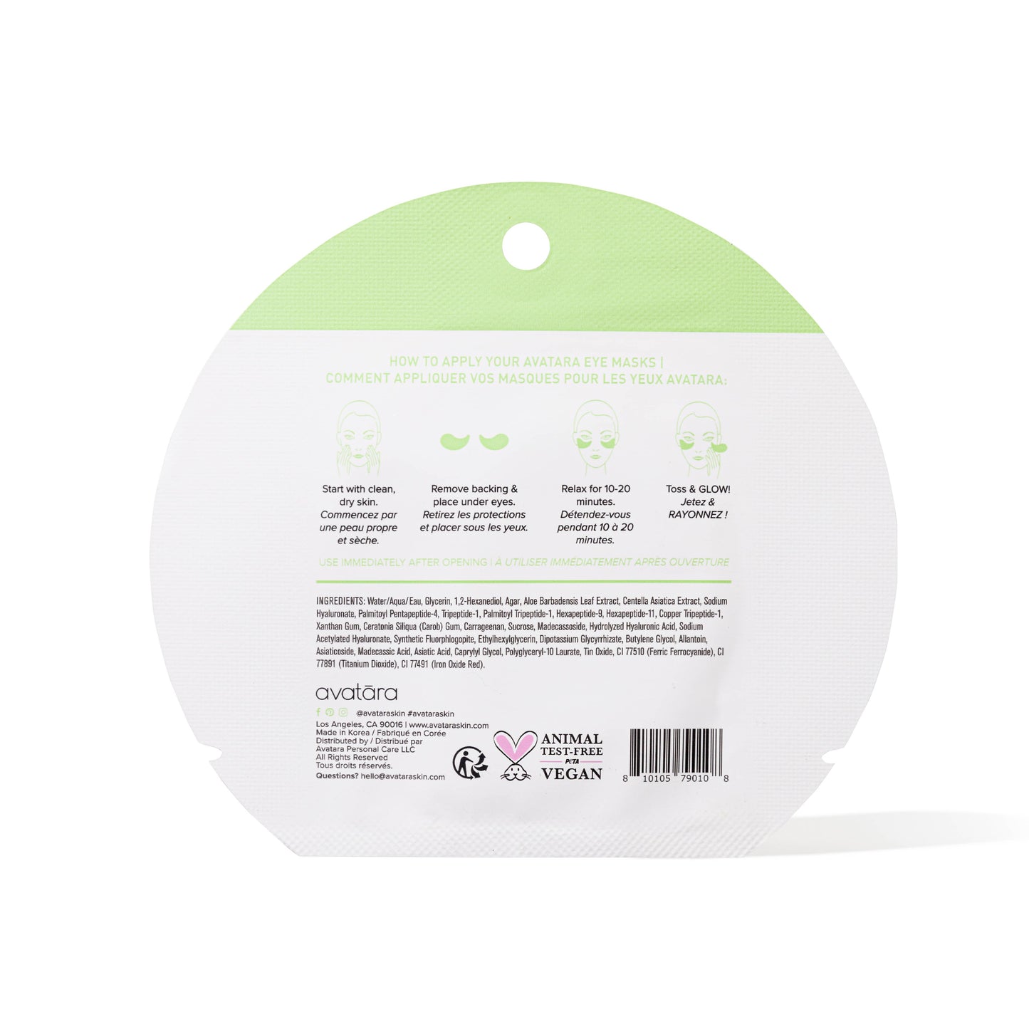 Soothe Sailing Aloe Shimmering Eye Gels