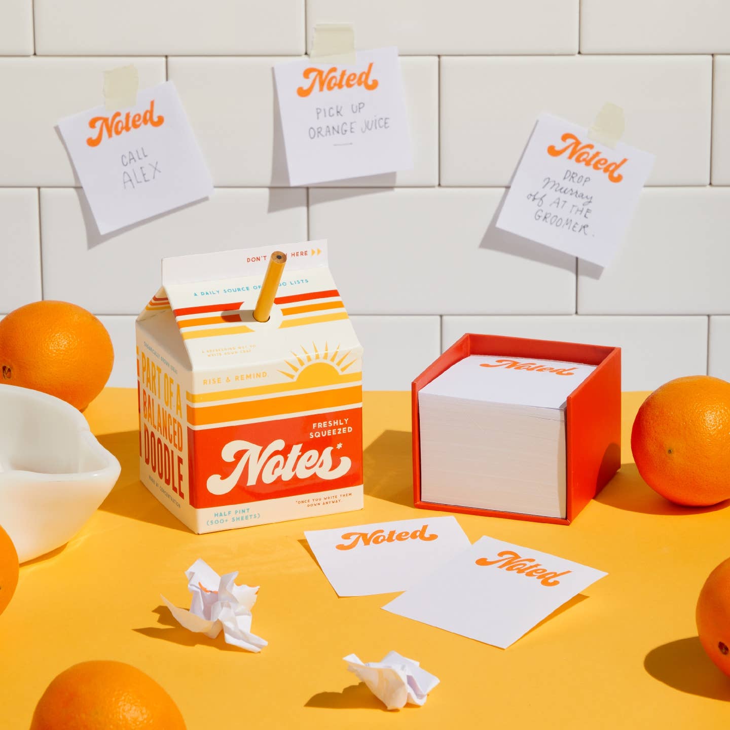 Freshly Squeezed Note Pad