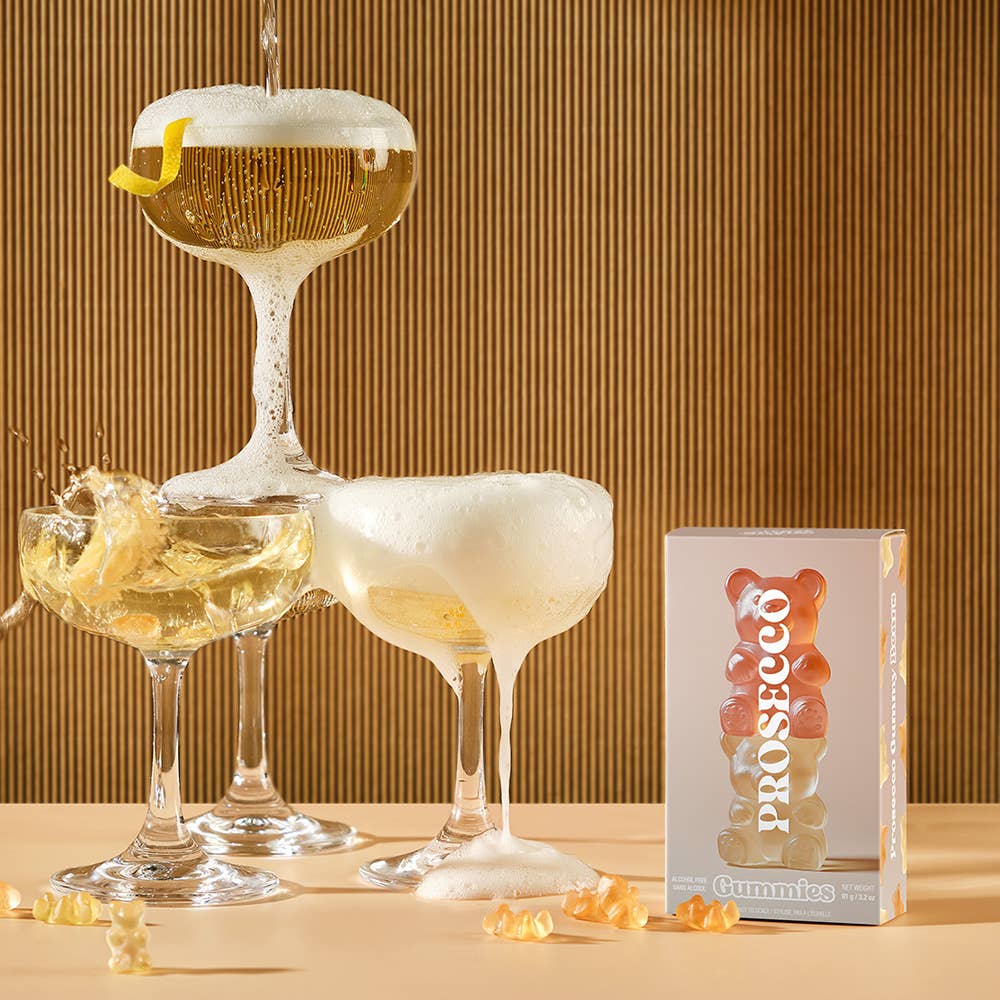 Prosecco Bear Gummies (Alcohol Free)
