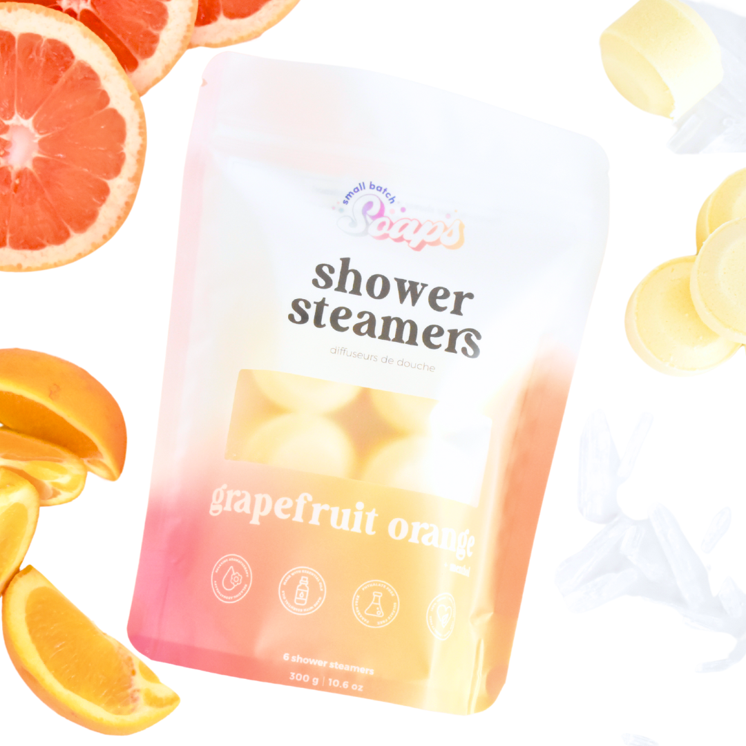 Grapefruit Orange Shower Steamers: 2-Pack