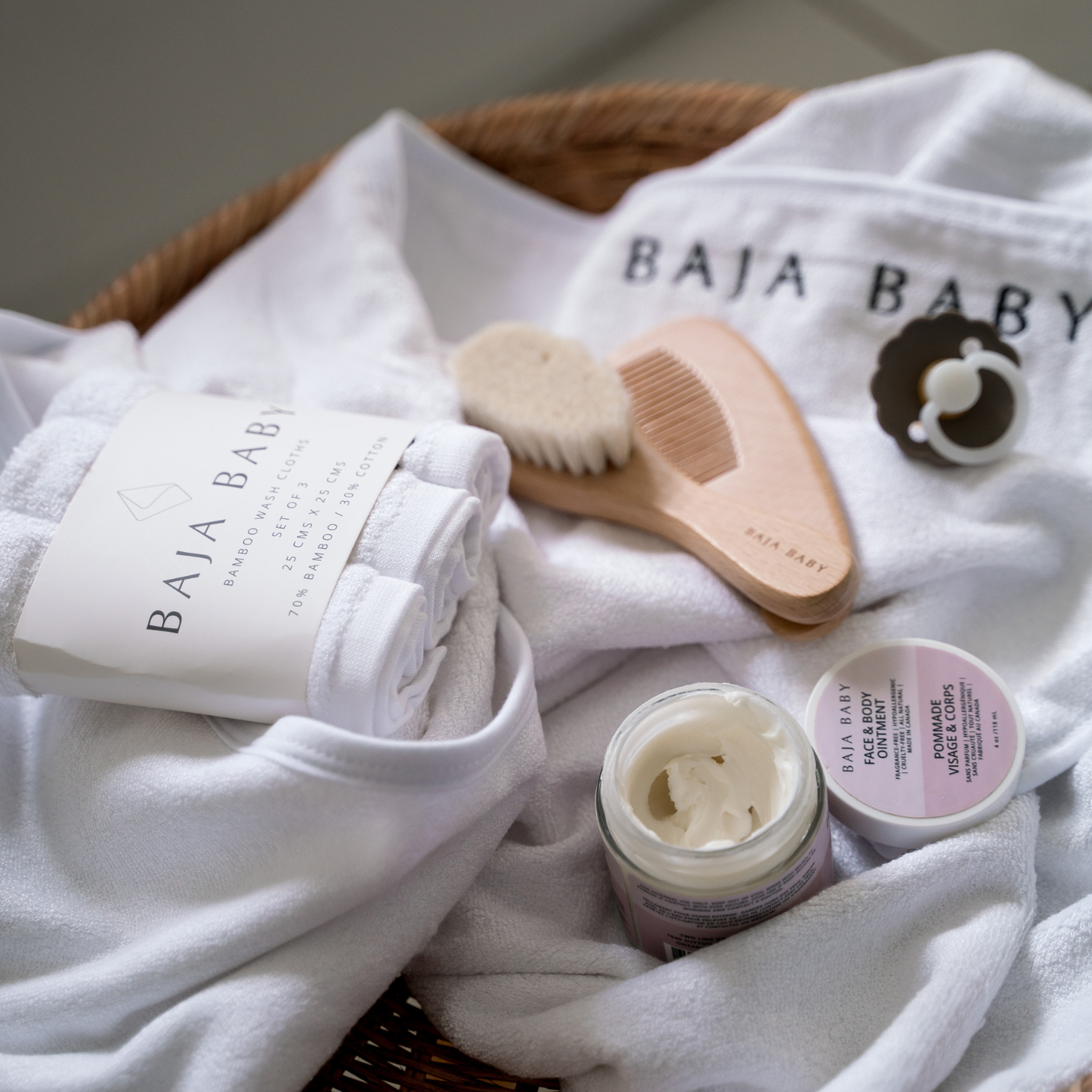 Bamboo/Cotton Hooded Towel | Mist