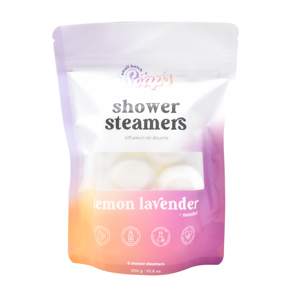 Lemon Lavender Shower Steamers: 2-Pack