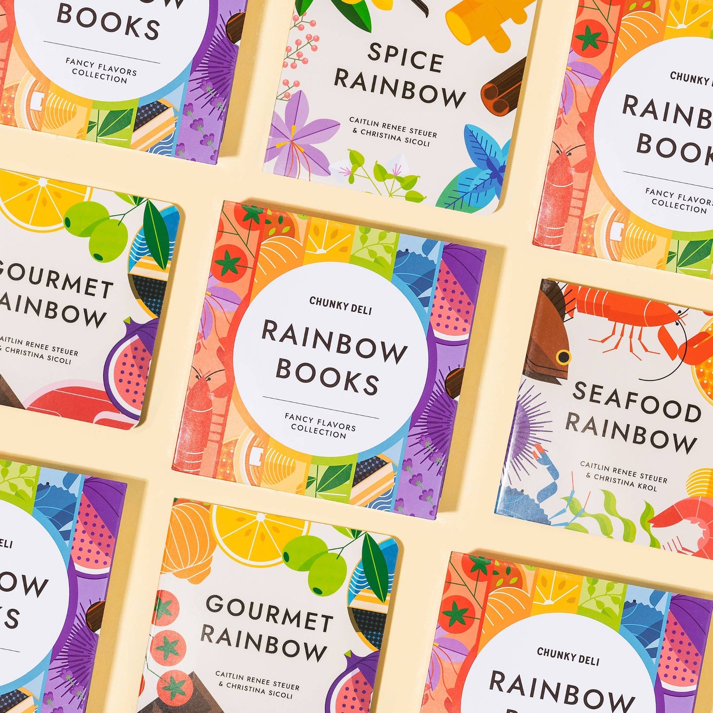 Gourmet Rainbow Board Book