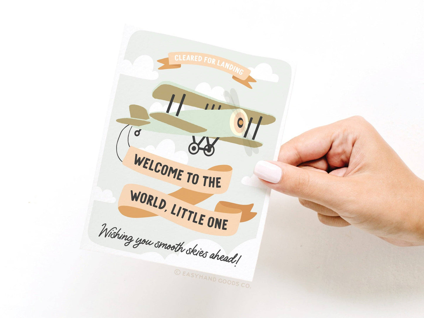 Welcome to the World Little One Greeting Card