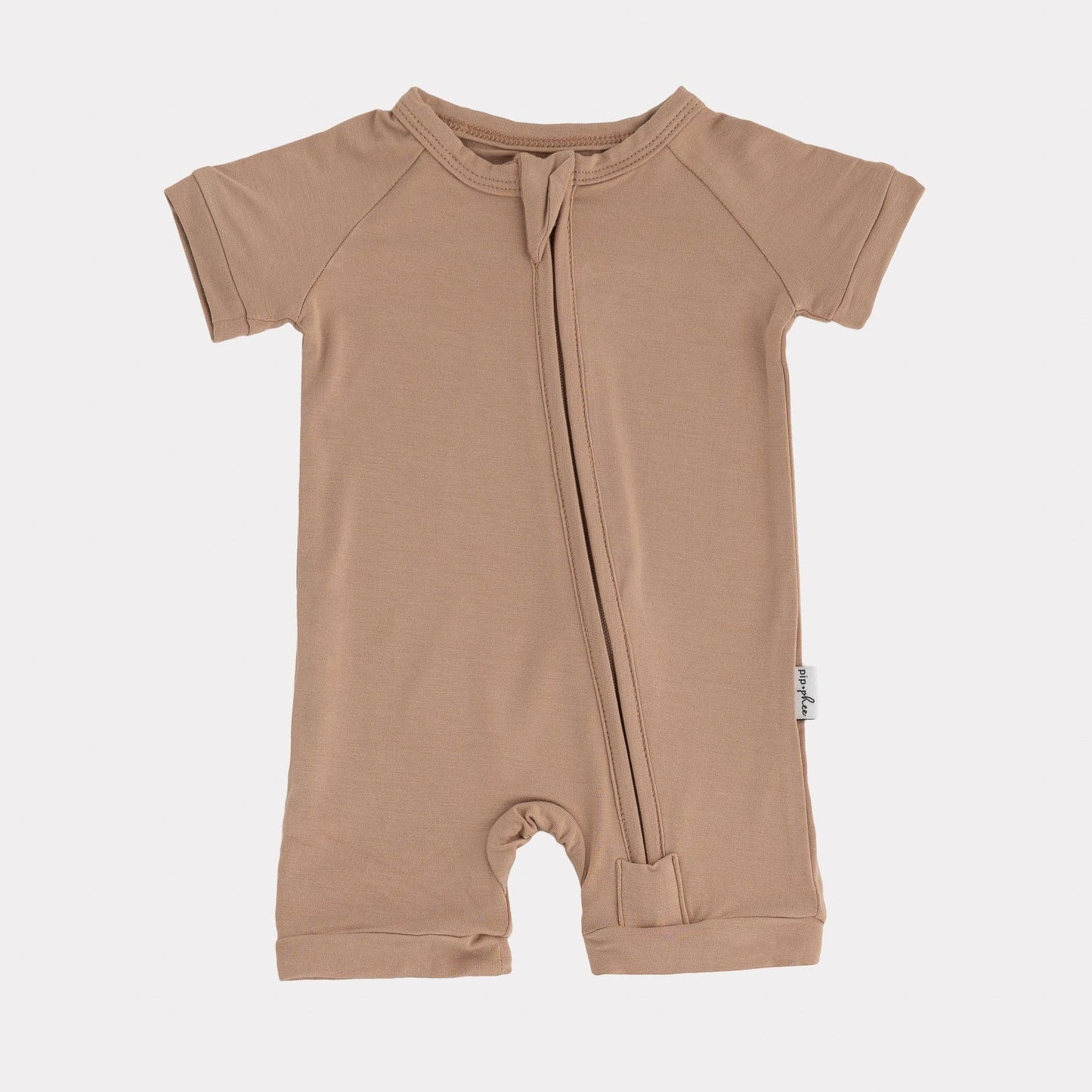 Bamboo Shortie Playsuit | Alaskan Blue