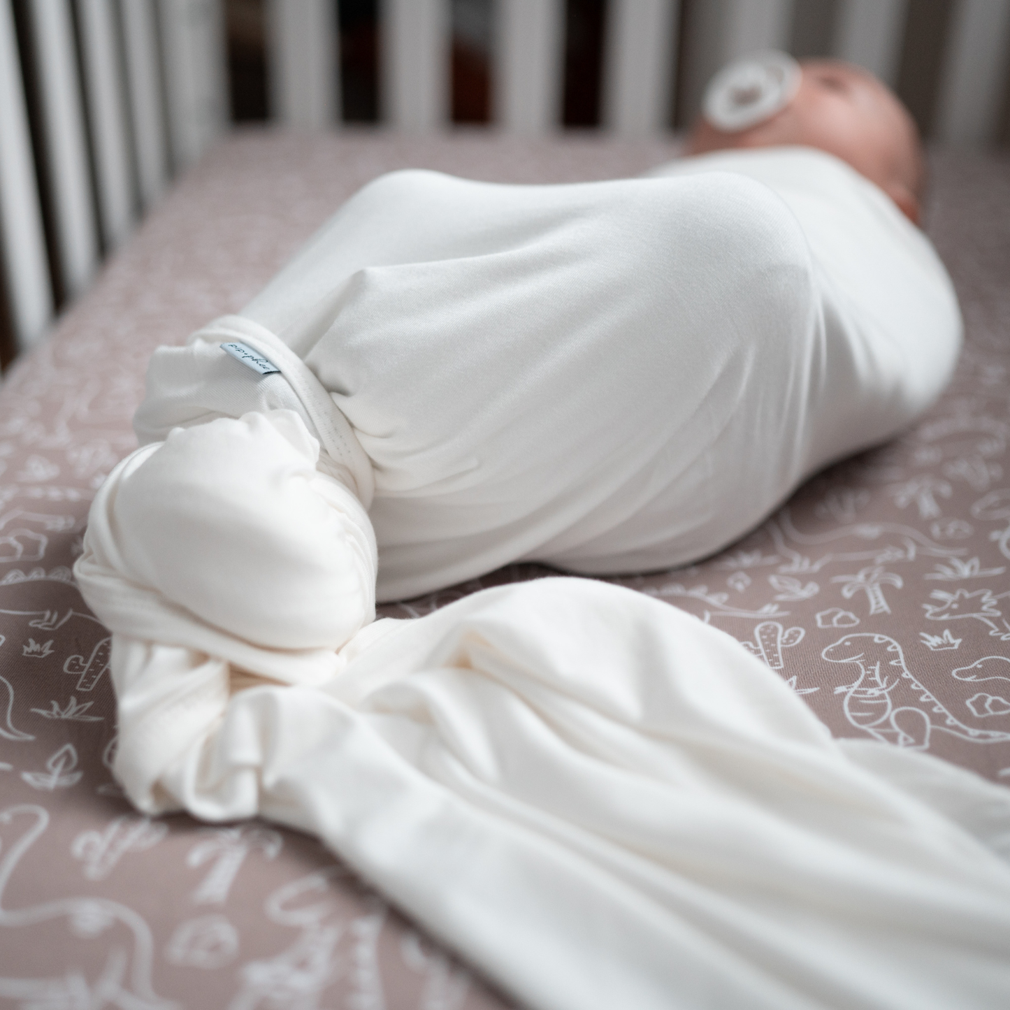 Bamboo Stretch Swaddle | Caramel