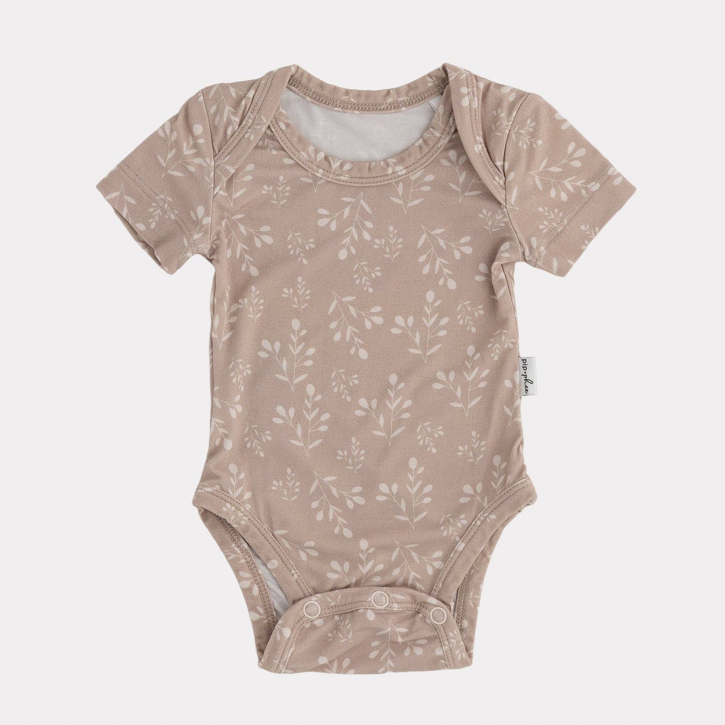 Short Sleeve Bodysuit | Powder Grid