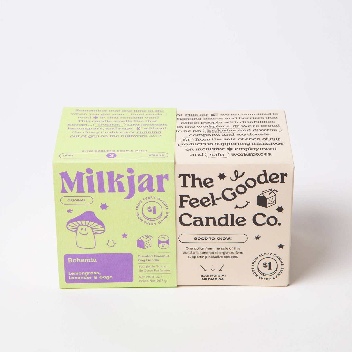 Bohemia | Lemongrass, Lavender & Sage Coconut Soy 8oz Candle