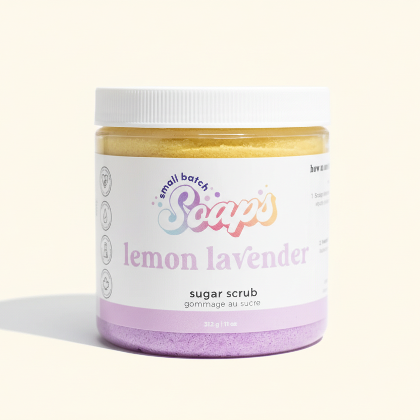 Lemon Lavender Sugar Scrub