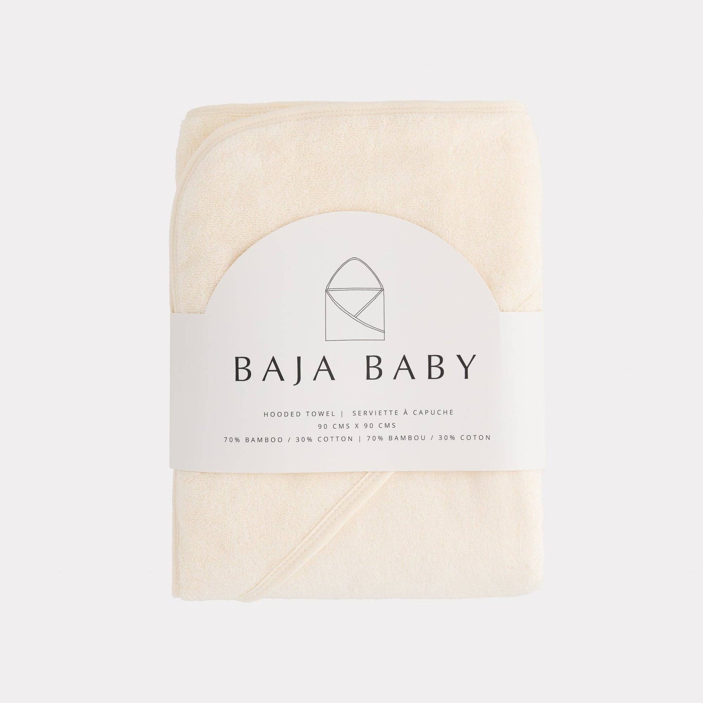 Bamboo/Cotton Hooded Towel | Mist