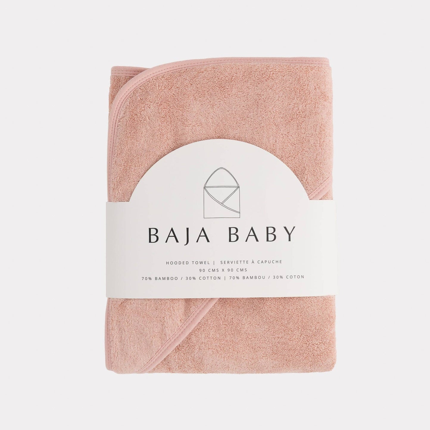 Bamboo/Cotton Hooded Towel | Mist