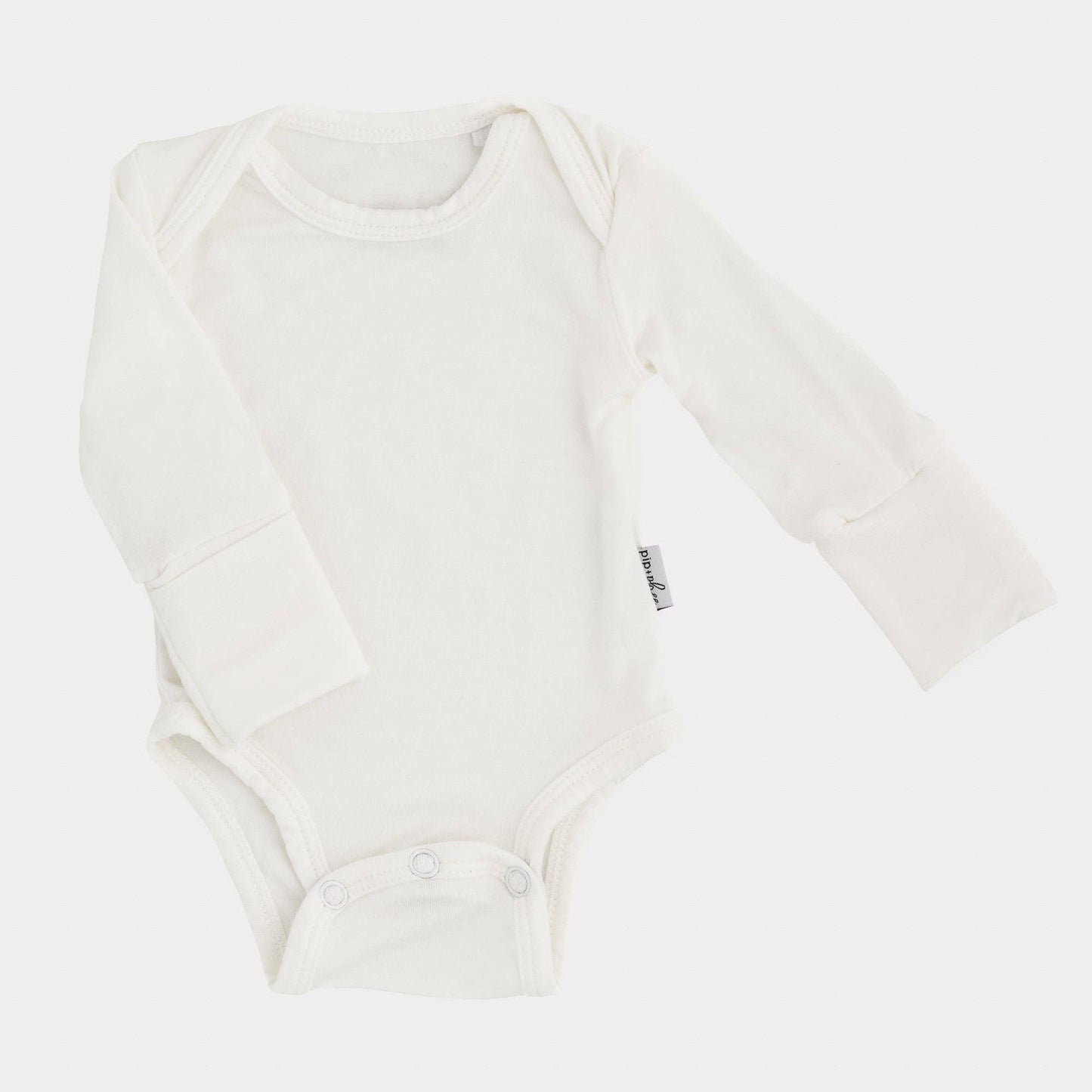 Long Sleeve Bodysuit | Cloud White