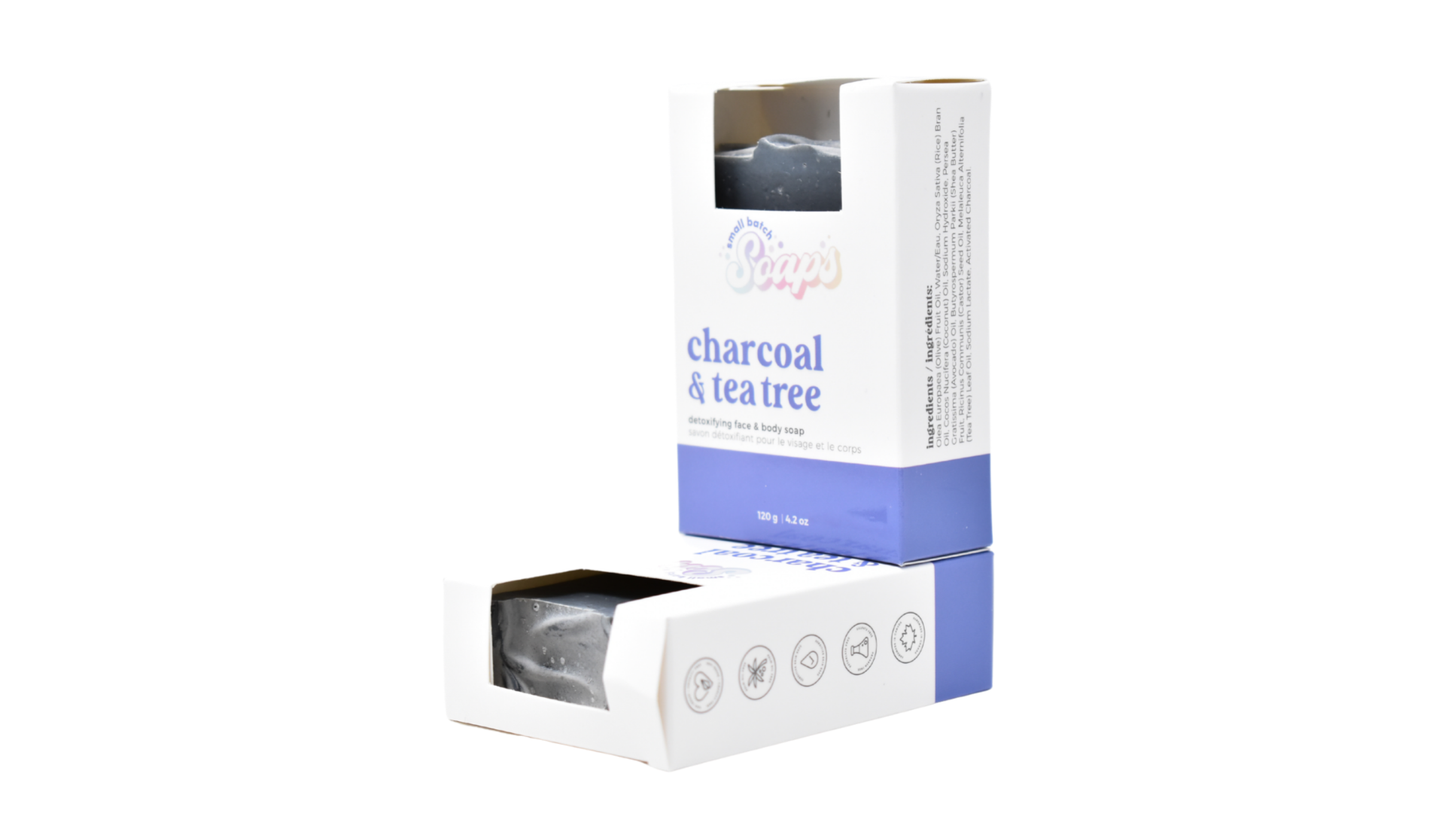 Charcoal & Tea Tree Bar Soap