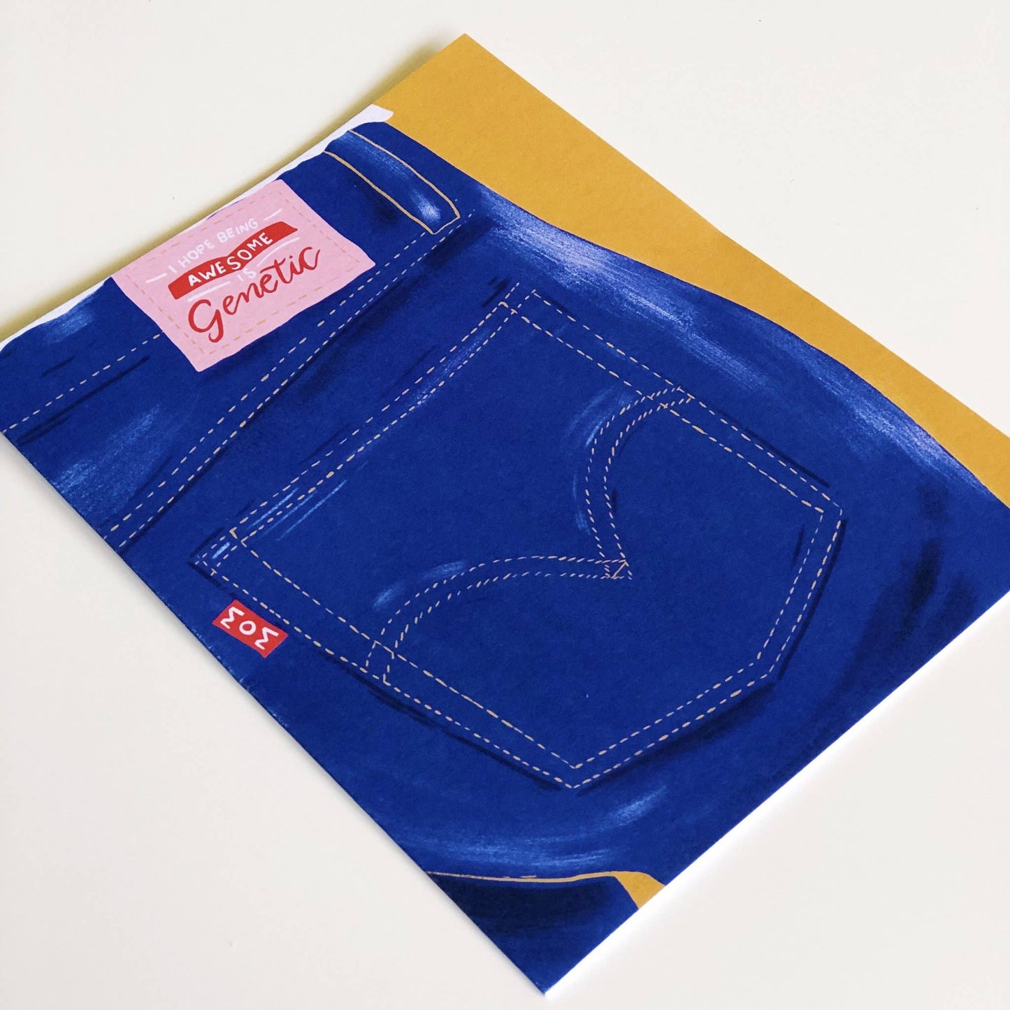 Mom Jeans Genetics Card