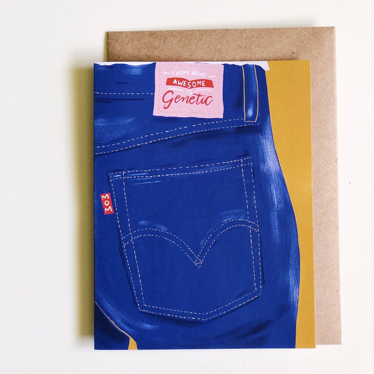 Mom Jeans Genetics Card