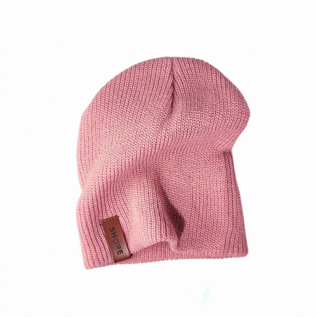 Freestyle Slouch Beanie - Ash Rose