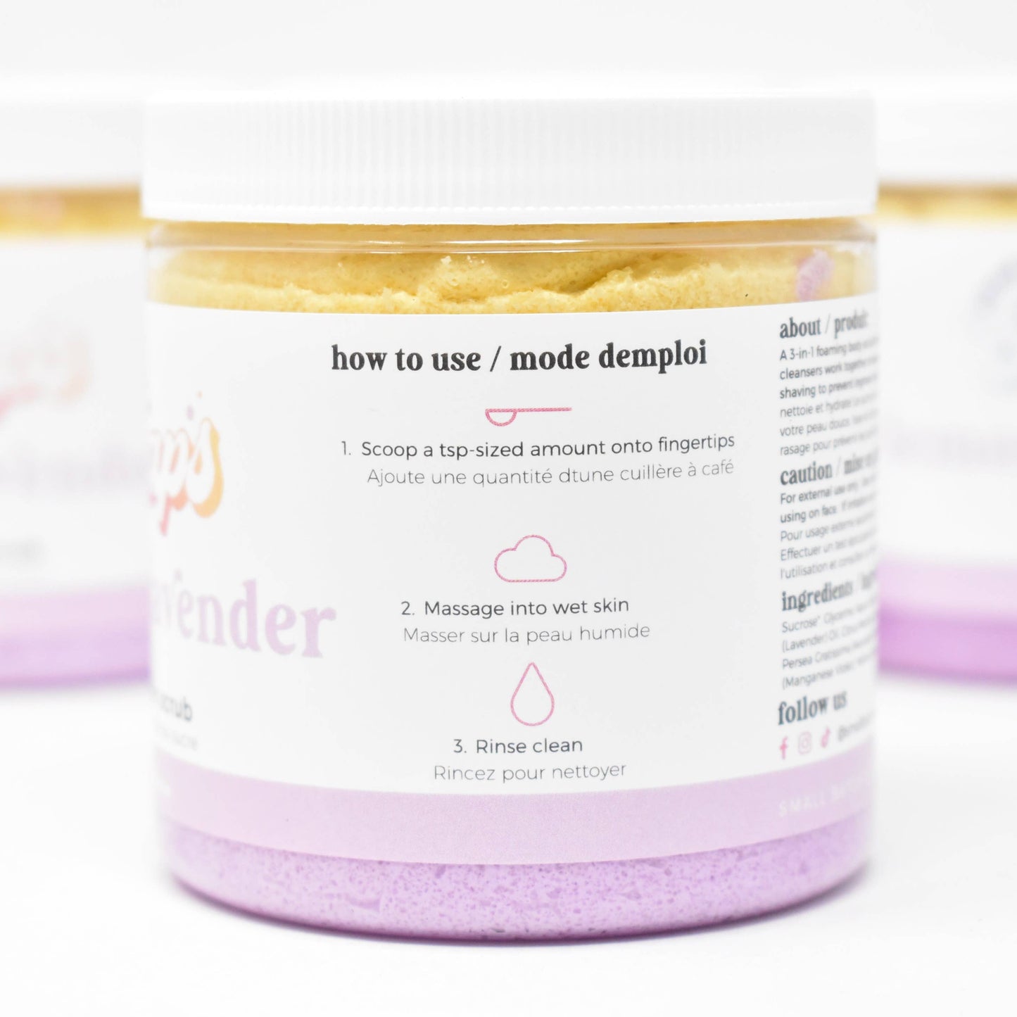 Lemon Lavender Sugar Scrub