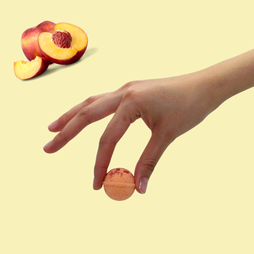 Peach Bellini Cocktail Bombs