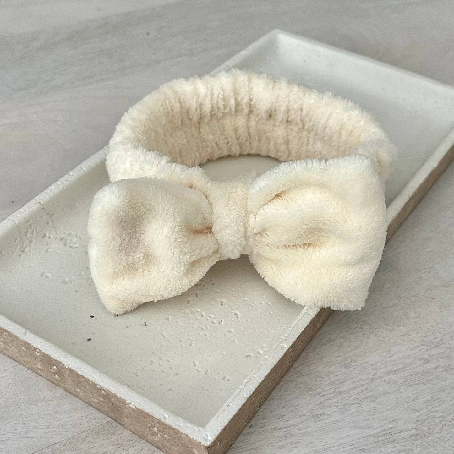 Coquette Bow Skincare Headband