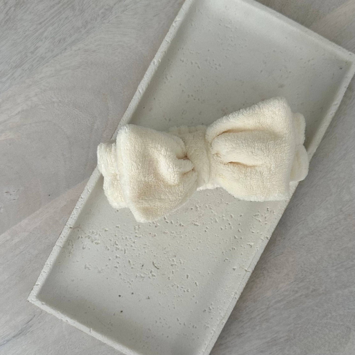 Coquette Bow Skincare Headband