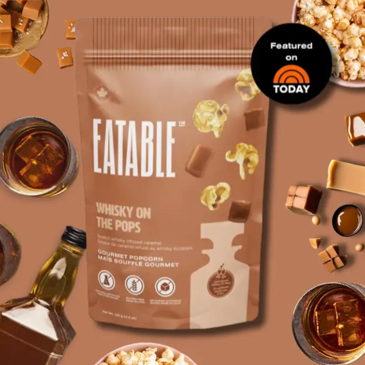 Whisky on the Pops Gourmet Caramel Popcorn