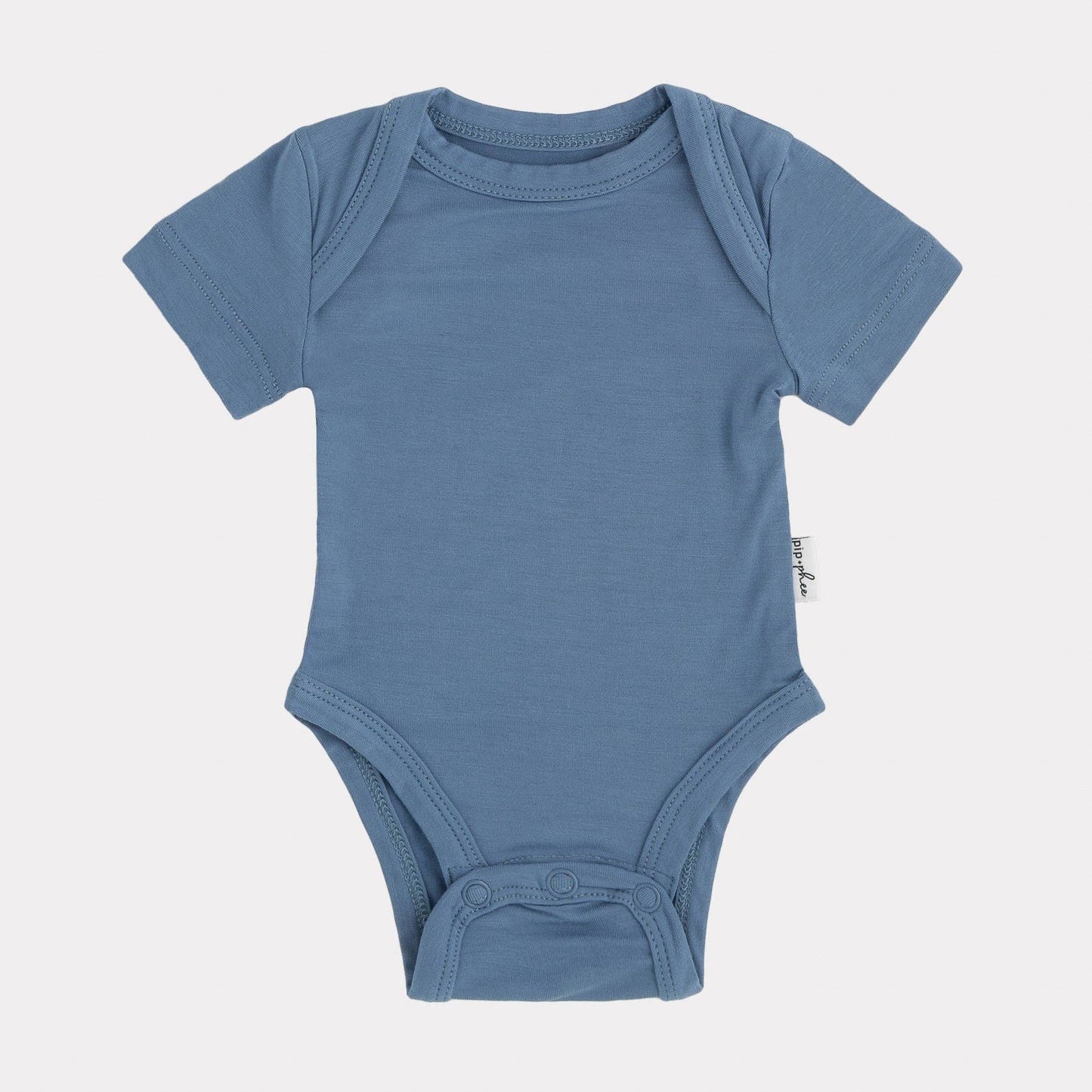 Short Sleeve Bodysuit | Powder Grid