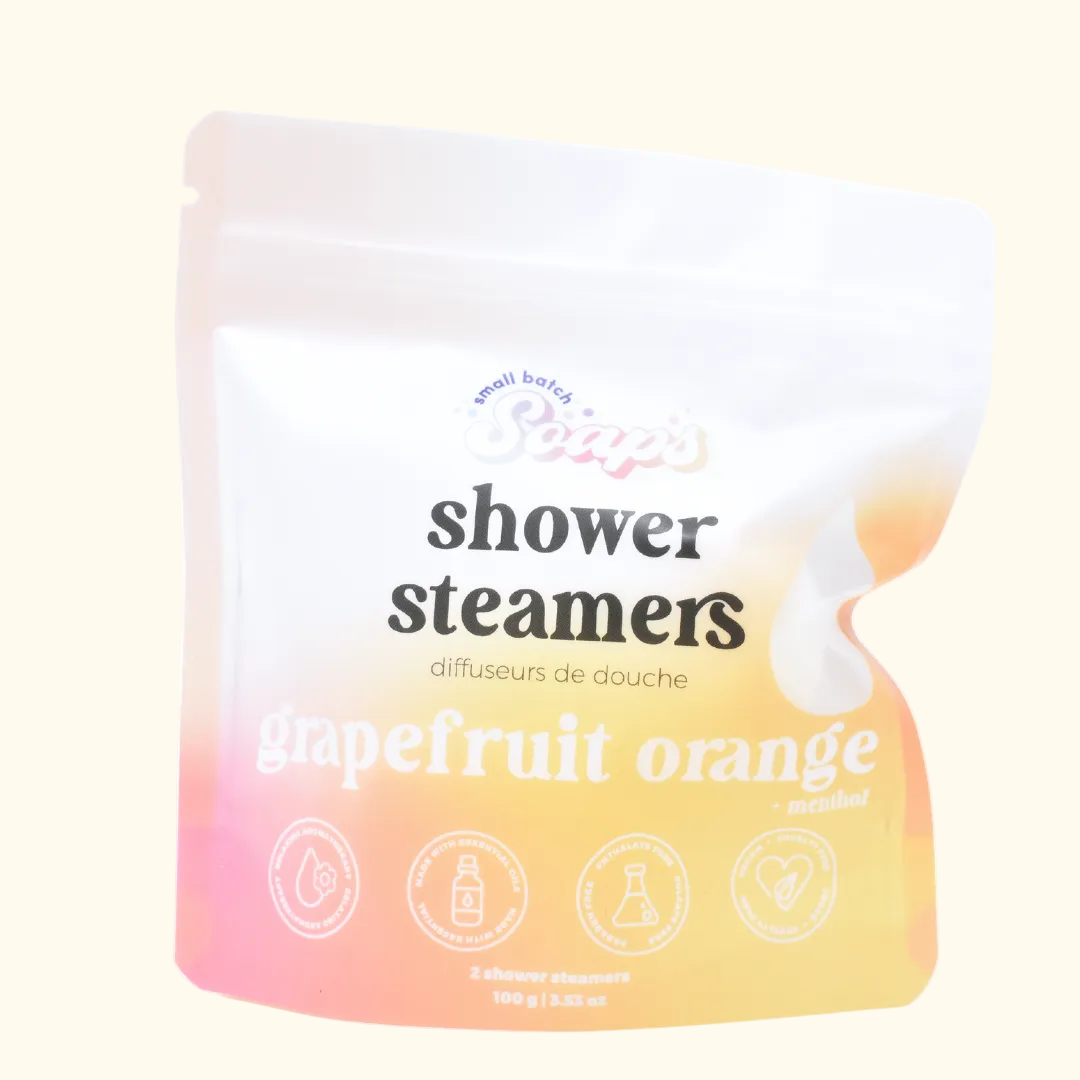 Grapefruit Orange Shower Steamers: 2-Pack