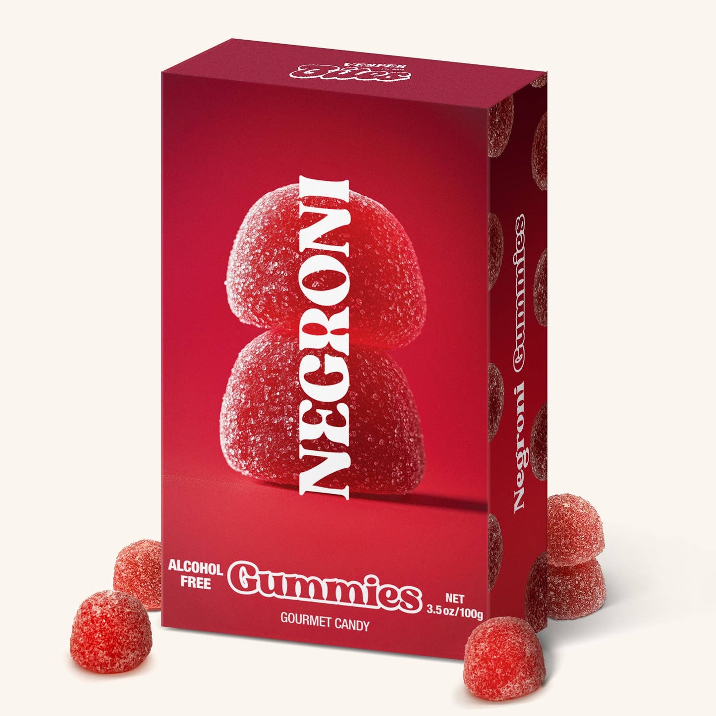Vesper Bites (No duties | Ships from CAN/USA) - Cheers! Cocktail Flavored Gummy Gift Box, Alcohol-Free