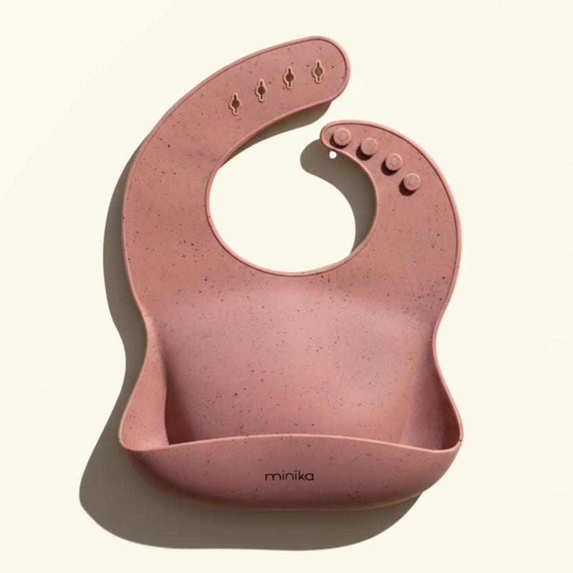 Silicone bib - Sorbet