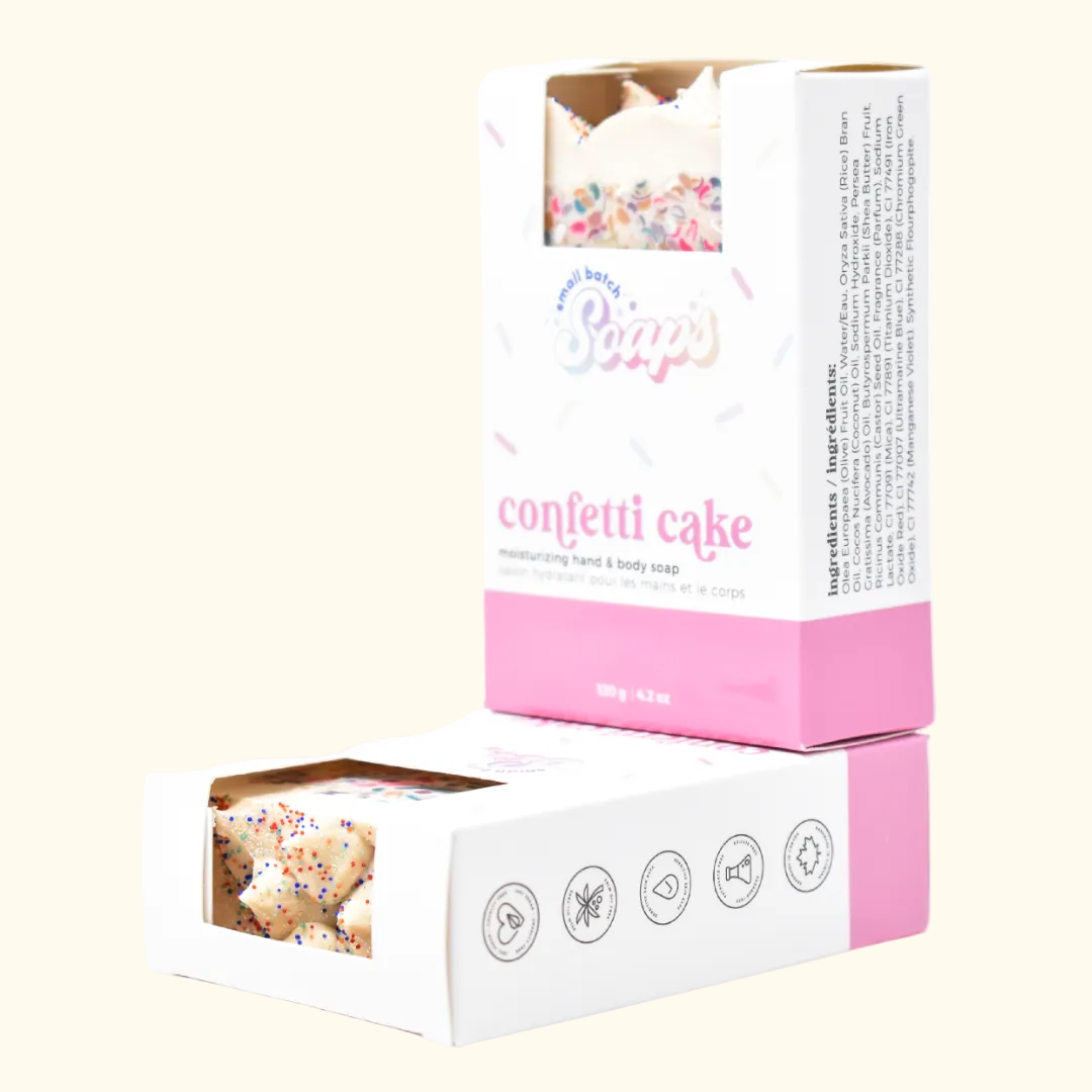 Confetti Cake Bar Soap