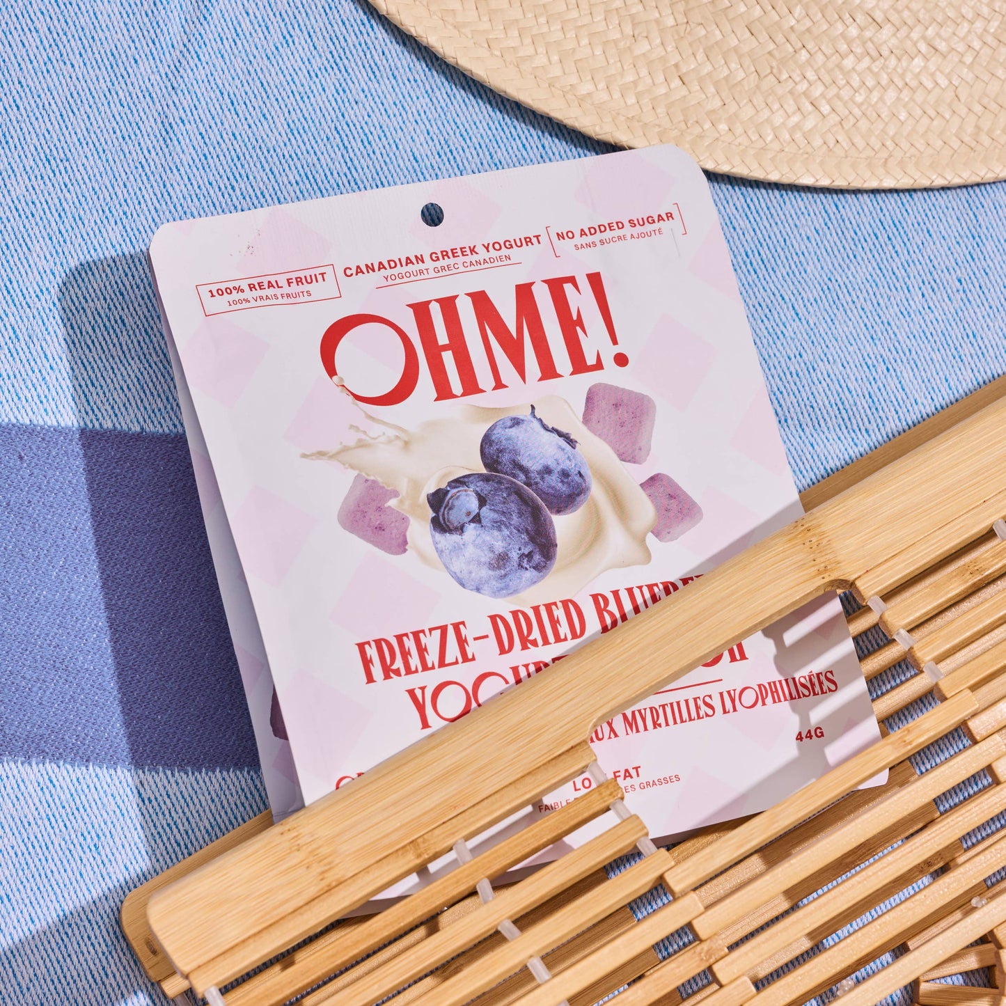 Freeze-Dried Blueberry Yogurt Crunch