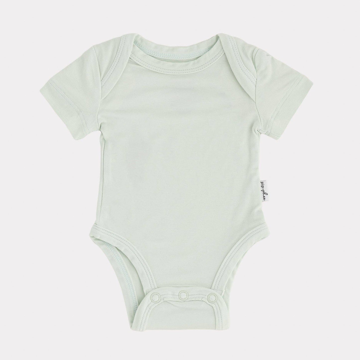 Short Sleeve Bodysuit | Powder Grid