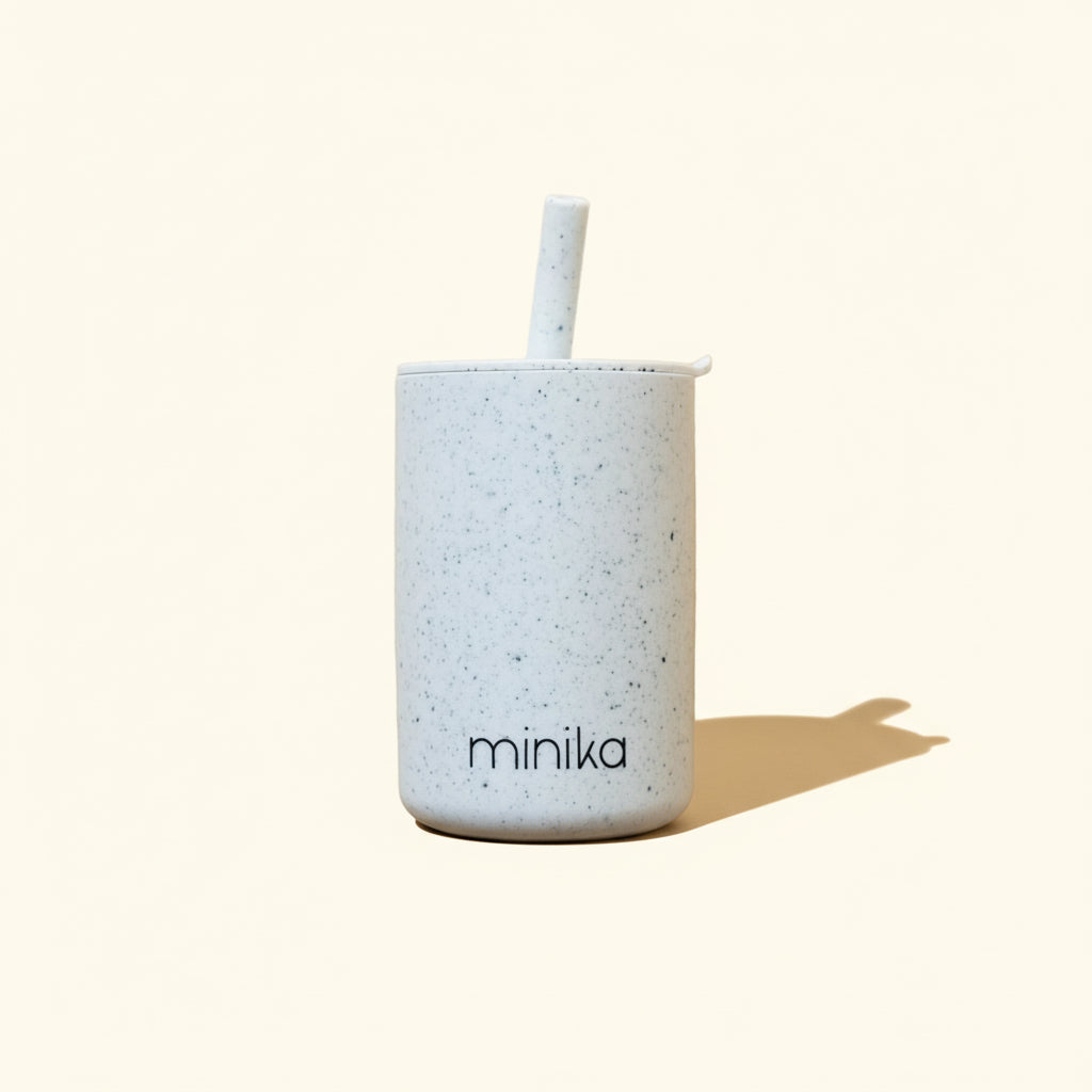 Straw cup with lid - Ice