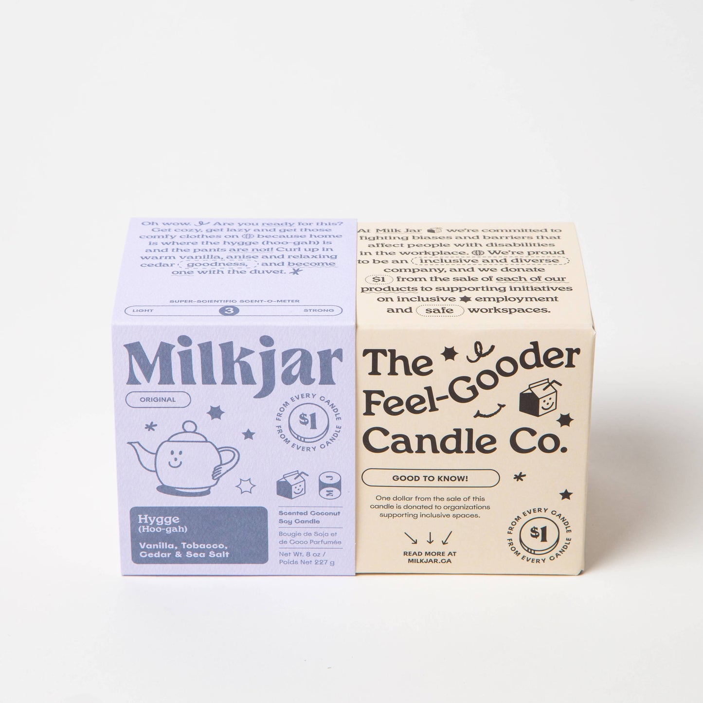 Hygge | Vanilla, Tobacco & Cedar Coconut Soy 8oz Candle