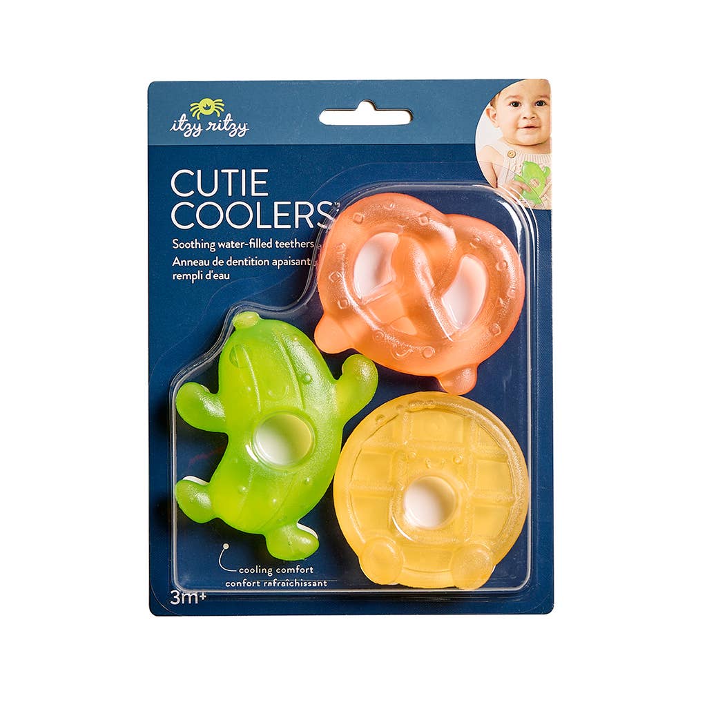 Cutie Coolers Water Filled Teethers (3-Pack) - Silly Foods