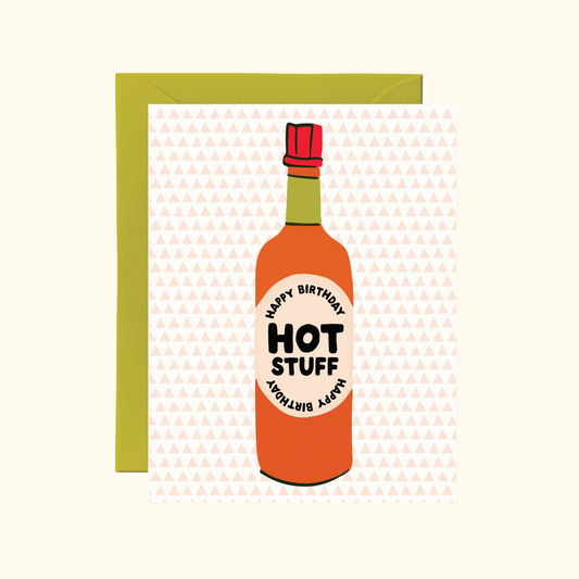 Happy Birthday Hot Stuff Card