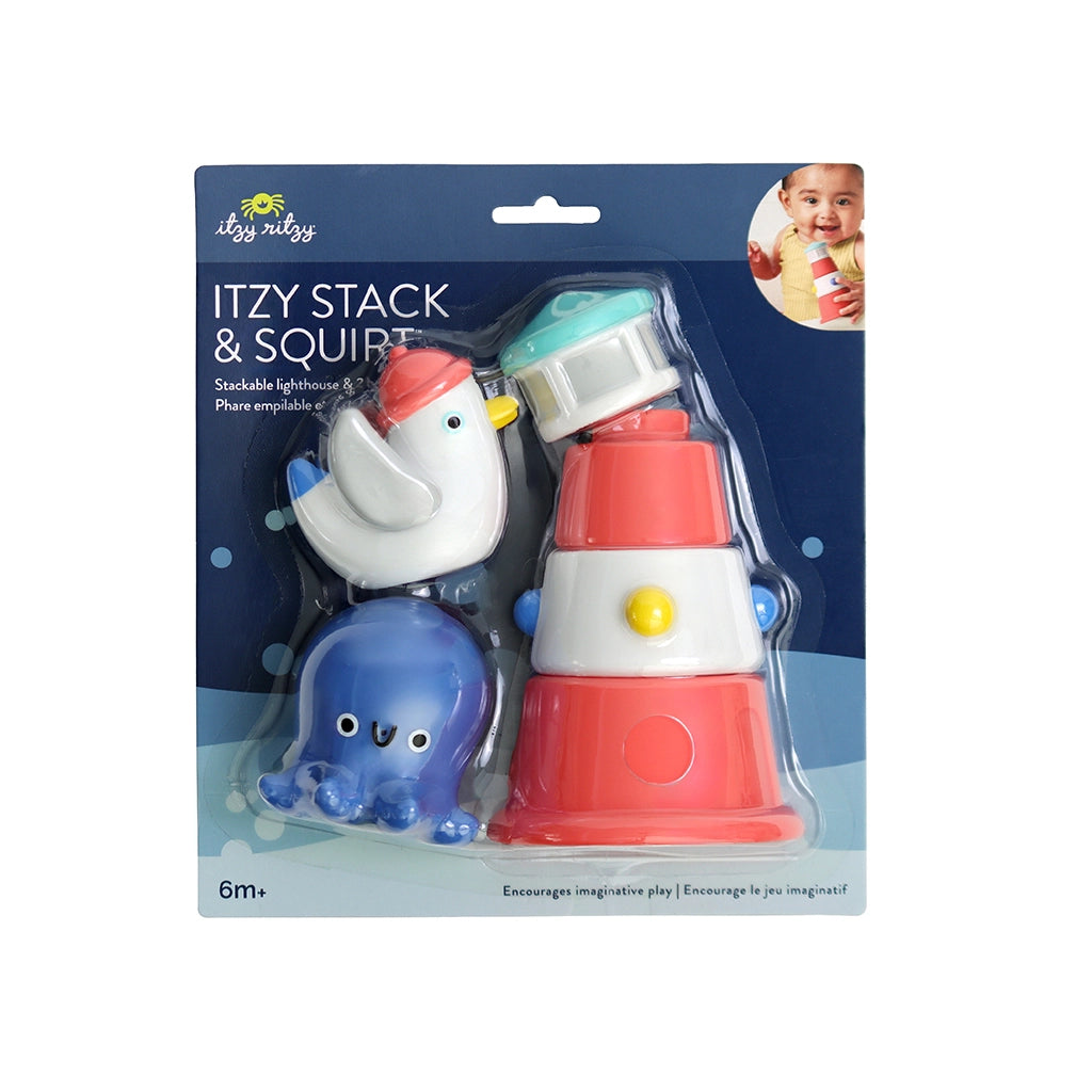 Itzy Stack & Squirt Bath Toy