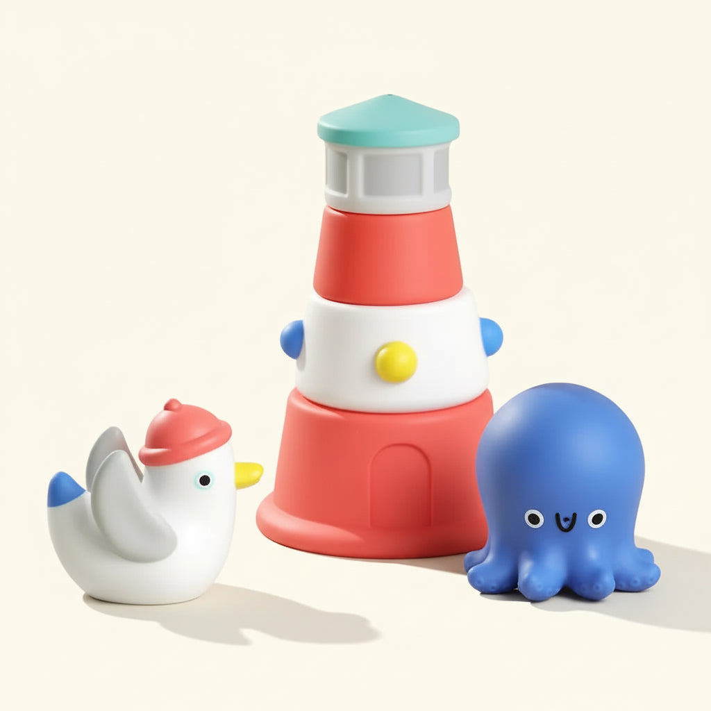 Itzy Stack & Squirt Bath Toy