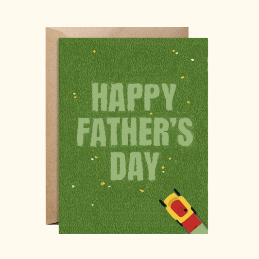Lawn Mower Father's Day Card