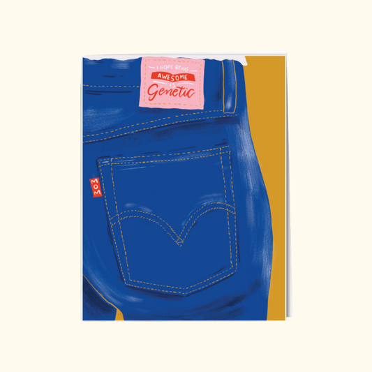 Mom Jeans Genetics Card