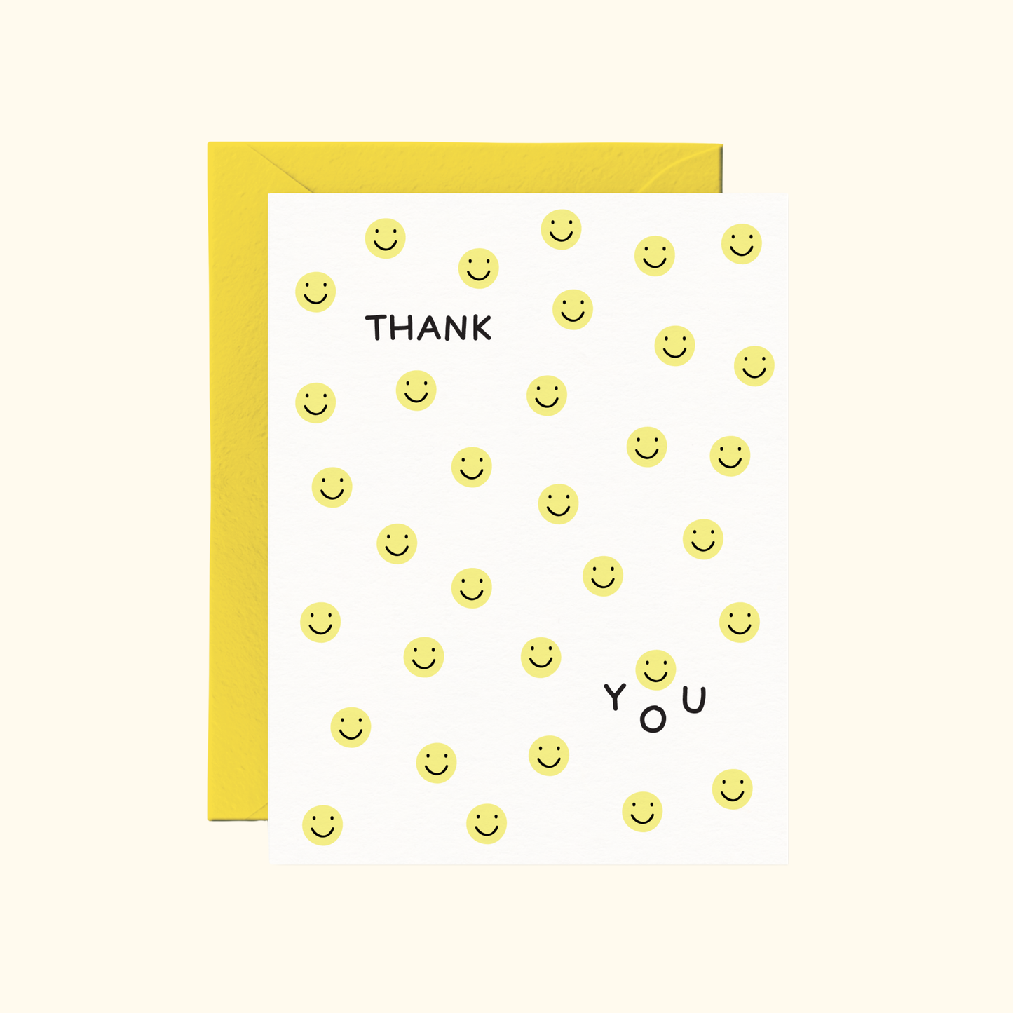 Thank You Smiley Card