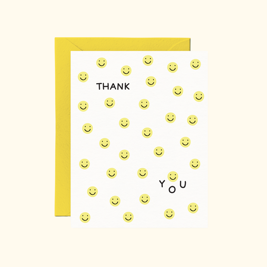 Thank You Smiley Card