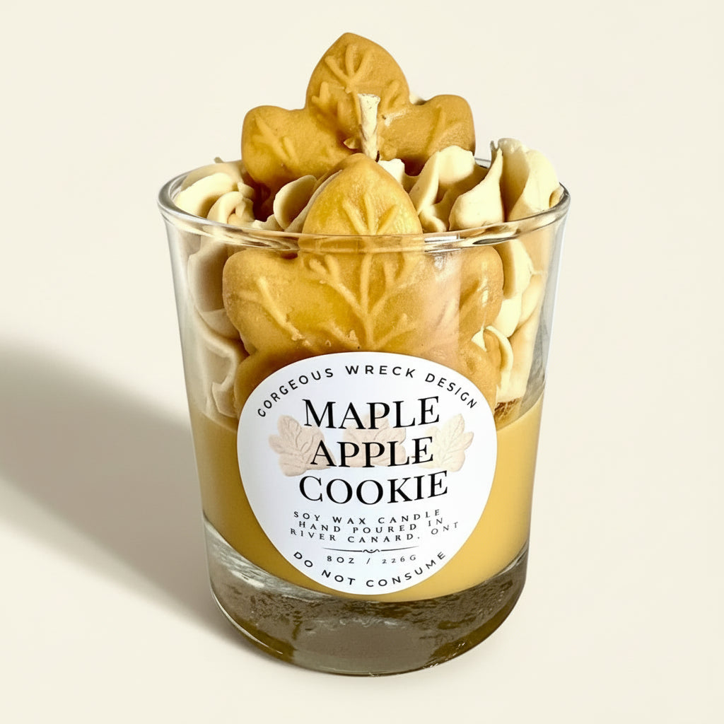 Maple Apple Cookie Candle