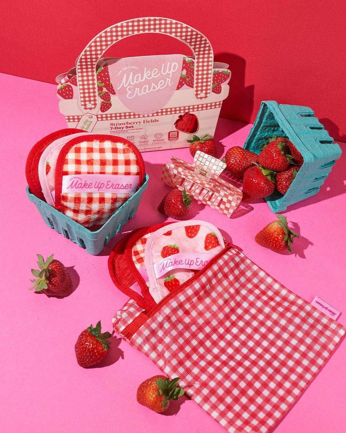 Strawberry Fields MakeupEraser 7-Day Set