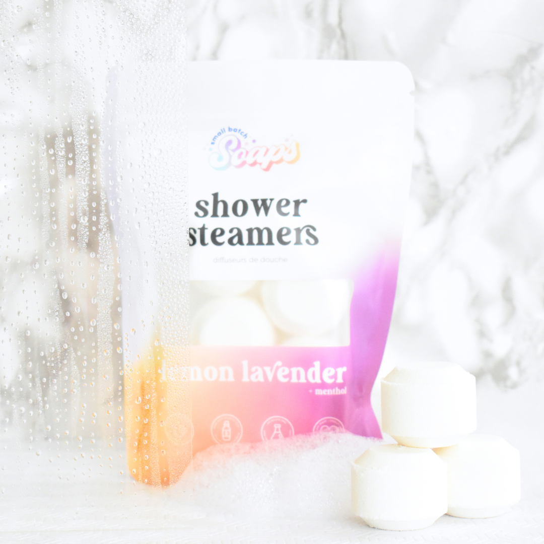 Lemon Lavender Shower Steamers: 2-Pack