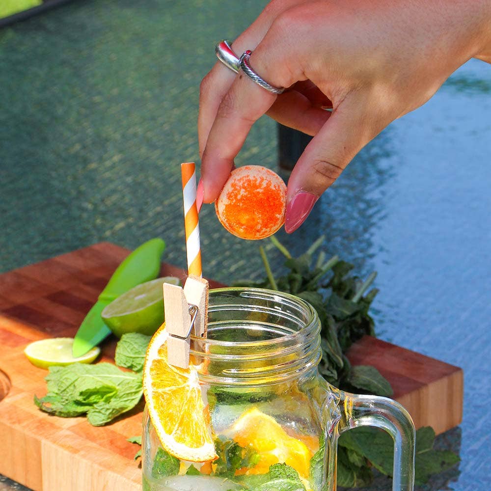 Dreamsicle Cocktail Bombs